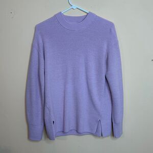 Lululemon light pinkish purple sweater size 6